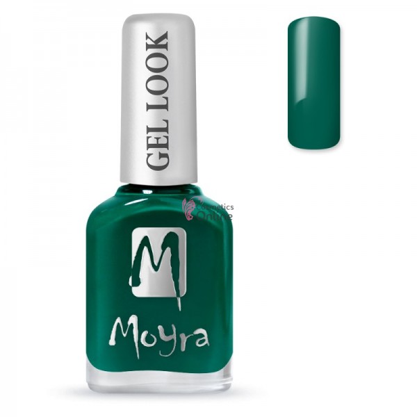 Lac de Unghii Moyra Gel Look 12 ml -1060, verde